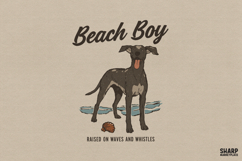 Beach Boy Raised On Waves And Whistles, Summer Png Shirt Product Image 1