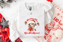 Christmas Time Live The Moment Retro Shirt SVG PNG JPG Product Image 2