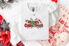 Merry Christmas SVG PNG JPG Festive Holiday Shirt Design Product Image 2