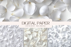 Rose Flower Background Digital Paper Wallpaper Backdrop_1 Product Image 1