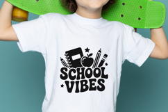 Cute Back to School Vibes SVG PNG Product Image 3