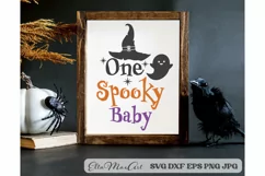 One Spooky Baby SVG, Halloween Baby SVG, Halloween SVG, Baby Product Image 2