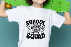 Back to School Squad Bus SVG PNG Product Image 3