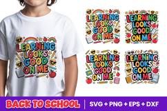 Learning Looks Good On Me SVG PNG Product Image 1