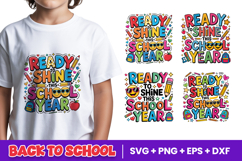 Ready To Shine School Year SVG PNG Product Image 1