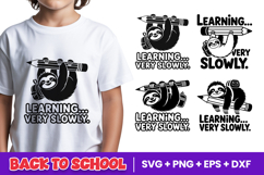 Learning Very Slowly School SVG PNG Product Image 1