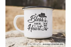 Bless your heart SVG, Southern SVG, Southern Quote Svg, Farm Product Image 2