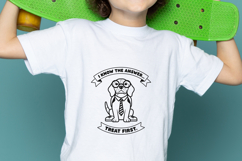 I Know The Answer Treat First Dog SVG PNG Product Image 2