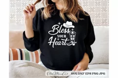 Bless your heart SVG, Southern SVG, Southern Quote Svg, Farm Product Image 4