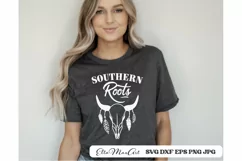 Southern Roots SVG, Southern SVG, Southern Quote Svg, Farm Product Image 1