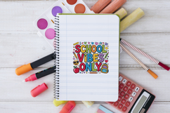 School Vibes Only Back To School SVG PNG Product Image 3