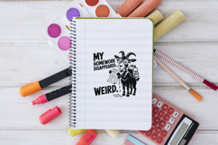 Homework Disappeared Weird Goat SVG PNG Product Image 3