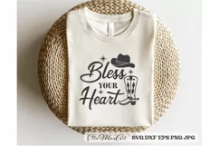 Bless your heart SVG, Southern SVG, Southern Quote Svg, Farm Product Image 1