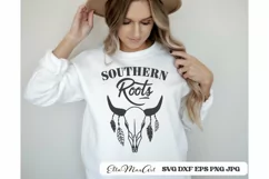 Southern Roots SVG, Southern SVG, Southern Quote Svg, Farm Product Image 2