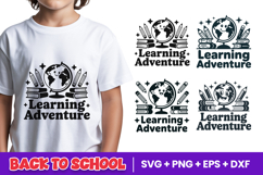 Learning Adventure School SVG PNG Product Image 1