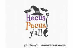Hocus Pocus y'all SVG, Halloween Baby SVG, Halloween SVG Product Image 3