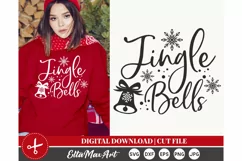 Jingle Bells Svg, Christmas SVG, Winter SVG, Santa svg, PNG Product Image 1