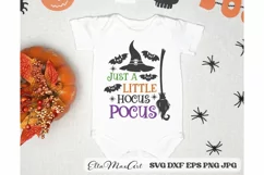 Just a little hocus pocus SVG, Halloween Baby SVG, Halloween Product Image 1
