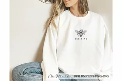 Bee Kind SVG, Bee SVG, Bee SVG File, Honey Bee Svg, Bumble Product Image 4