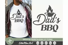 Dad’s BBQ SVG, Barbecue SVG, Bbq svg, Grill Svg, Bbq Master Product Image 1