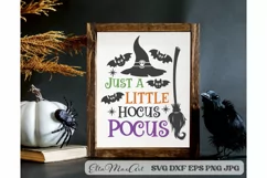 Just a little hocus pocus SVG, Halloween Baby SVG, Halloween Product Image 2