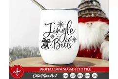 Jingle Bells Svg, Christmas SVG, Winter SVG, Santa svg, PNG Product Image 4