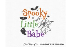 Spooky Little Babe SVG, Halloween Baby SVG, Halloween SVG Product Image 3