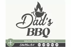 Dad’s BBQ SVG, Barbecue SVG, Bbq svg, Grill Svg, Bbq Master Product Image 2