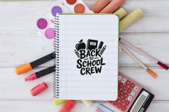 Back to School Crew SVG PNG Product Image 3