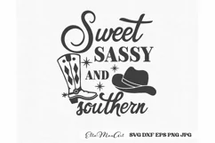 Sweet sassy and southern SVG, Southern SVG, Southern Quote Product Image 3