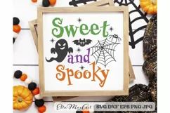 Sweet and Spooky SVG, Halloween Baby SVG, Halloween SVG Product Image 1