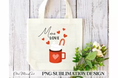 More love, Valentines day PNG, love PNG, Product Image 1