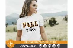 Fall vibes SVG, Autumn SVG, Fall SVG, Pumpkin Svg, PNG Product Image 3