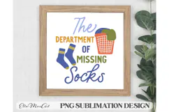 The department of missing socks, Laundry PNG, Washing PNG, Product Image 1