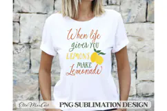 When life gives you lemons make lemonade PNG lemonade PNG Product Image 1