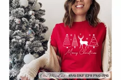 Merry Christmas SVG, Christmas quote SVG, Christmas SVG Product Image 2