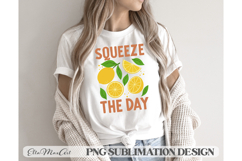 Squeeze the Day PNG Lemonade PNG, Lemon PNG, Summer PNG Product Image 1