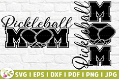 Pickleball Mom SVG, Pickleball Mom PNG, Kids Pickleball Game Product Image 1