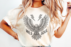 Wild Soul Png, Sublimation Design, Grunge Png, Biker Png, Product Image 2