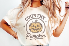 Country Pumpkin PNG, Retro Halloween PNG, Country Pumpkin Product Image 2