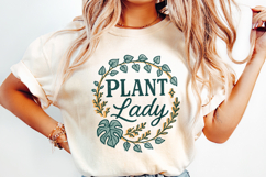 Plant Lady PNG, Botanical PNG for Plant Lover, Leaf Product Image 2