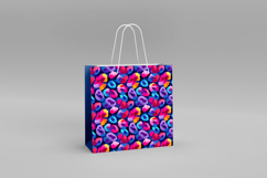 Neon Leopard Seamless Patterns, Digital Paper PNG Product Image 2