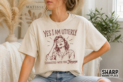 Yes I Am Utterly Exhausted With This Nonsense, Trendy PNG Product Image 2