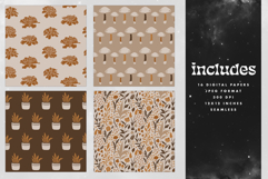 16 Terracotta Garden Seamless Patterns Product Image 2