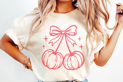 Cherry Bow PNG, Cute Cherry Digital Download PNG for Product Image 2