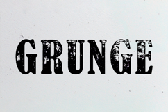 Grunge Text Effect PSD File Product Image 1