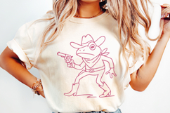 Hold On Partner Im Overstimulated PNG, Funny Frog Meme PNG, Product Image 2