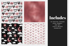 Rose Nursery Digital Paper Product Image 2