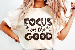 Focus On The Good PNG, Positive Affirmation Shirt Design, Product Image 2