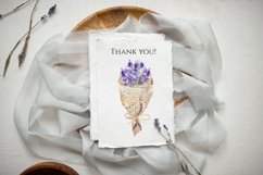 Lavender Bouquets Clipart PNG/ Wedding clipart Product Image 2